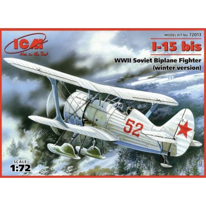 ICM, [72013] Polikarpov I-15bis, 1/72