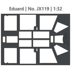 Eduard [JX119] Arado Ar-196A canopy masks, 1/32