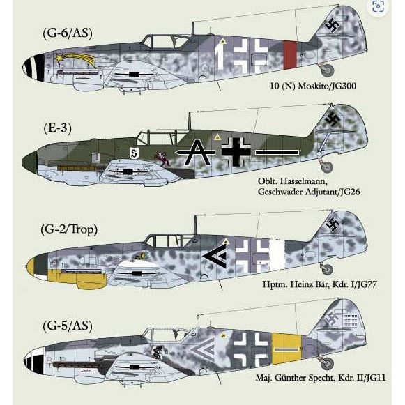 Lifelike [LL48-017] Bf-109 part 3, 1/48 ↨