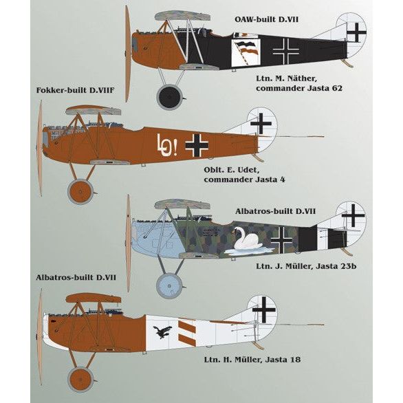 Lifelike [ LL48-028] Fokker D.VII, part 2, 1/48 – Model Matters