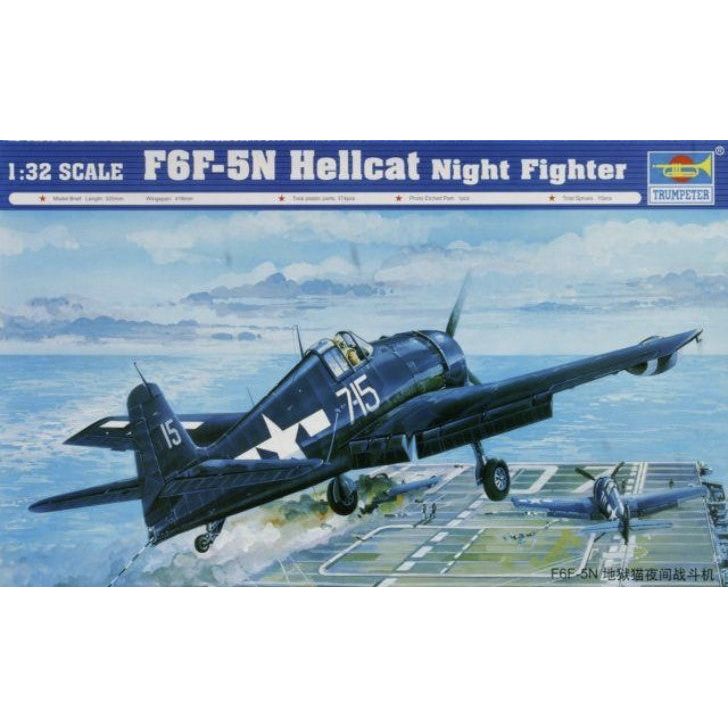 Trumpeter, [02259] F6F-5N Hellcat, 1/32