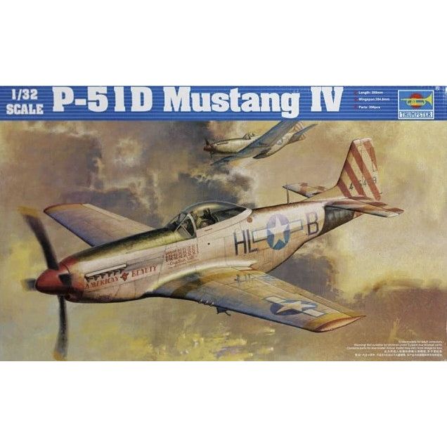 Trumpeter, [02275] P-51D Mustang IV, 1/32